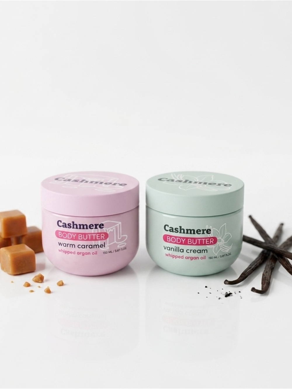 Cashmere Body Butter with Whipped Argan Oil